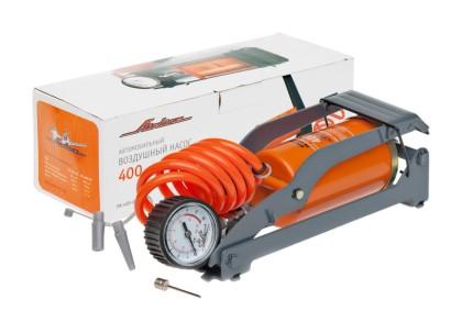 AIR LINE PA-400-02 Насос воздушный 400 (ножной, механический, 400 см3, съемный манометр)